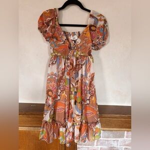Colorful Earthy Vicolo Dress